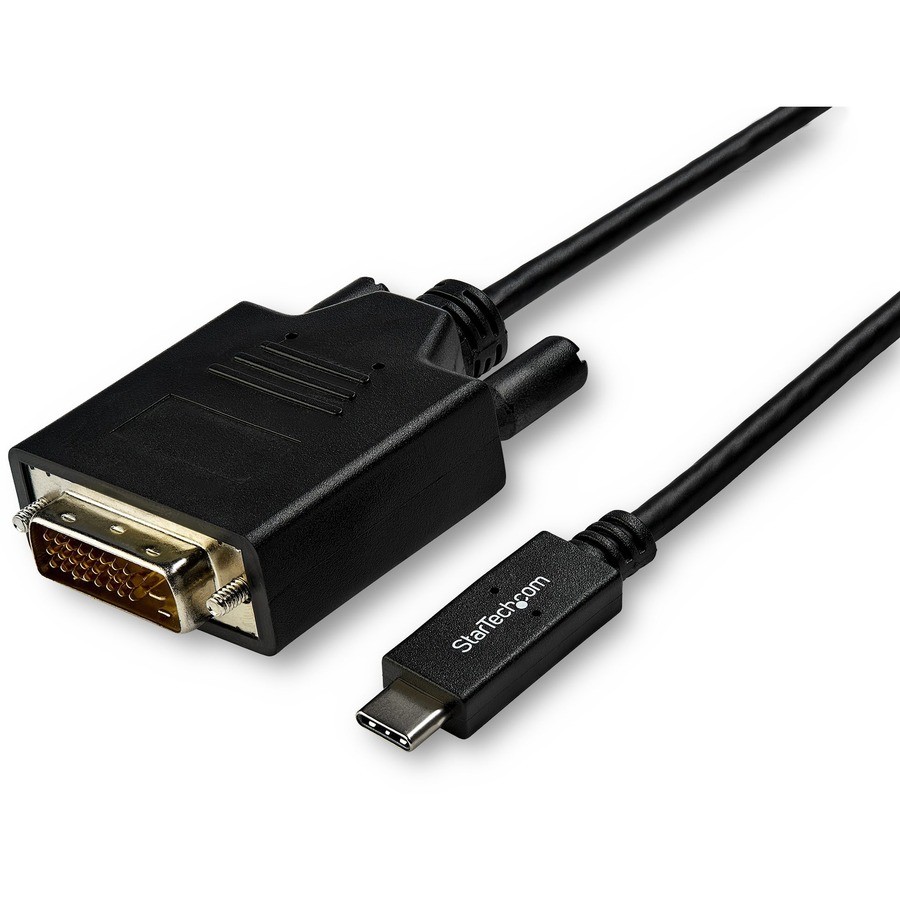 StarTech 10ft (3m) USB C to DVI Cable - 1080p USB Type-C to DVI-Digital Video