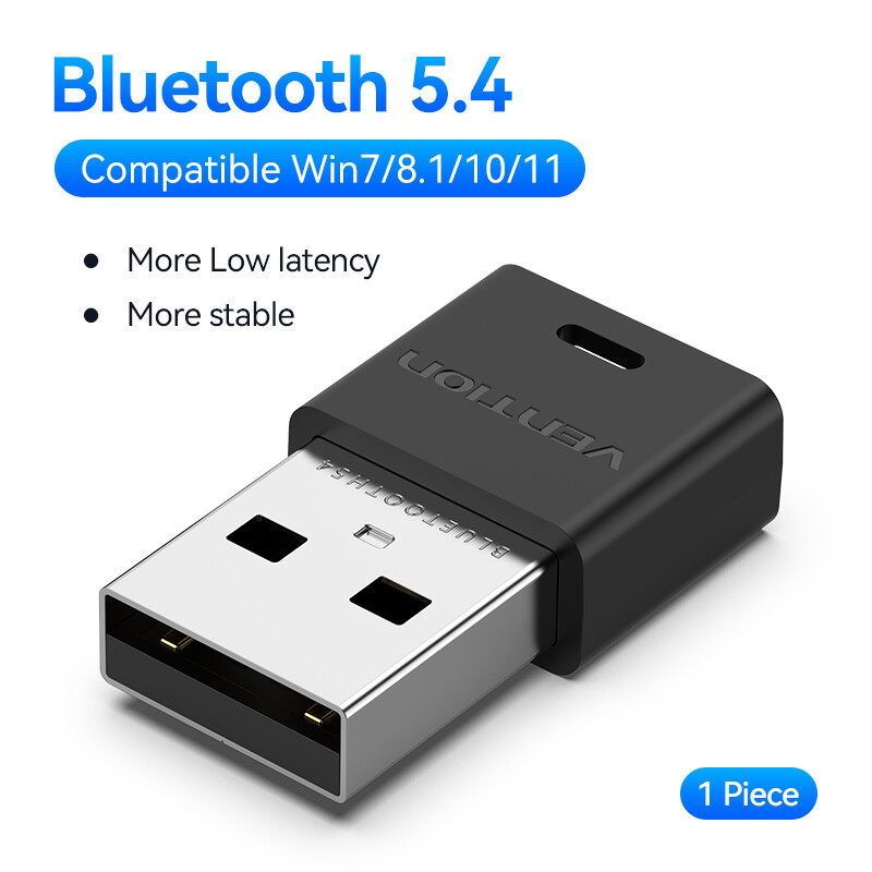 USB Bluetooth Adapter 5.4 Dongle Audio Receiver Transmitter for PC Speaker
