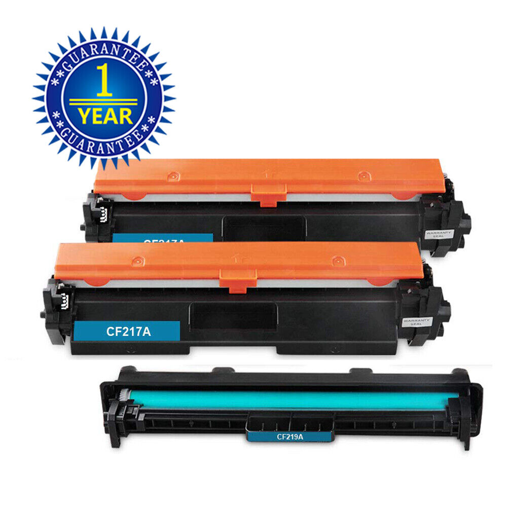 CF219A Drum & 2x CF217A 17A Toner Set For Hp Lasejet M130fn M130nw M102w M102a