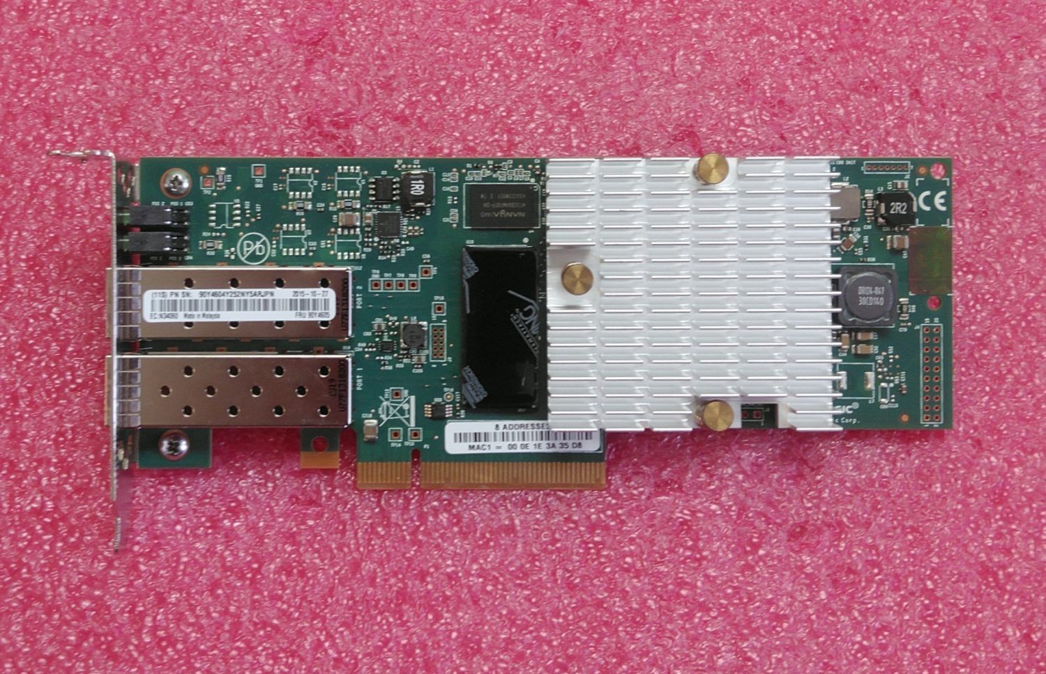 IBM QLE3262-CU-IBM Dual Port 10GB Network Adapter 90Y4605 Half Height