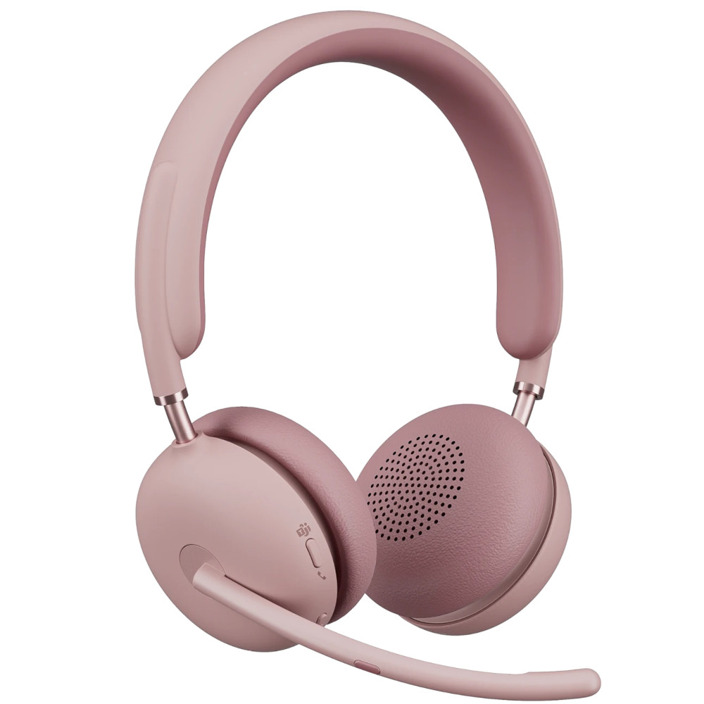 Logitech Zone Wireless 2 ES Premium AI Noise Cancel Headset Bluetooth & USB Rose