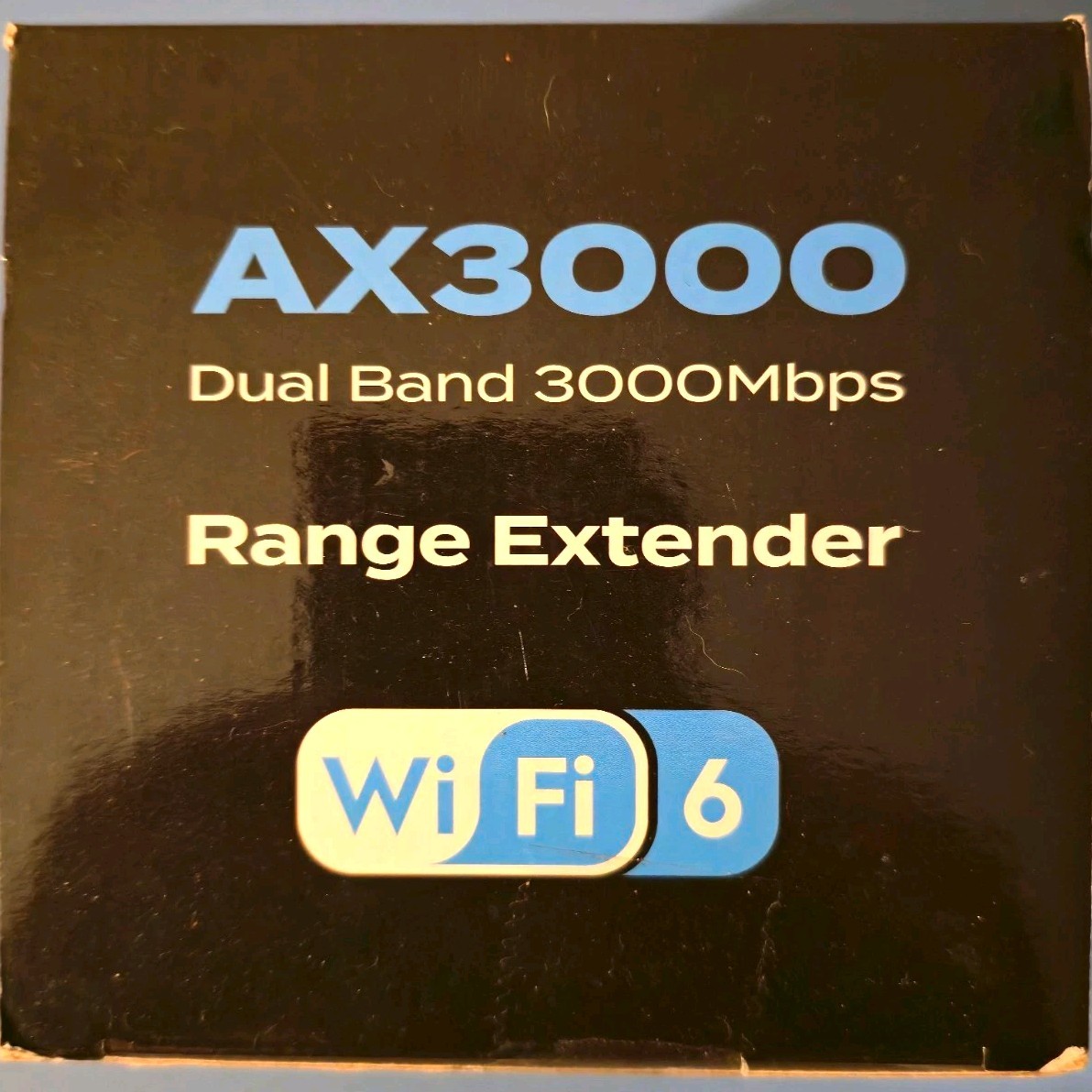 AX3000 WiFi 6 Range Extender Booster - Dual Band 2.4/5GHz, Gigabit Ethernet