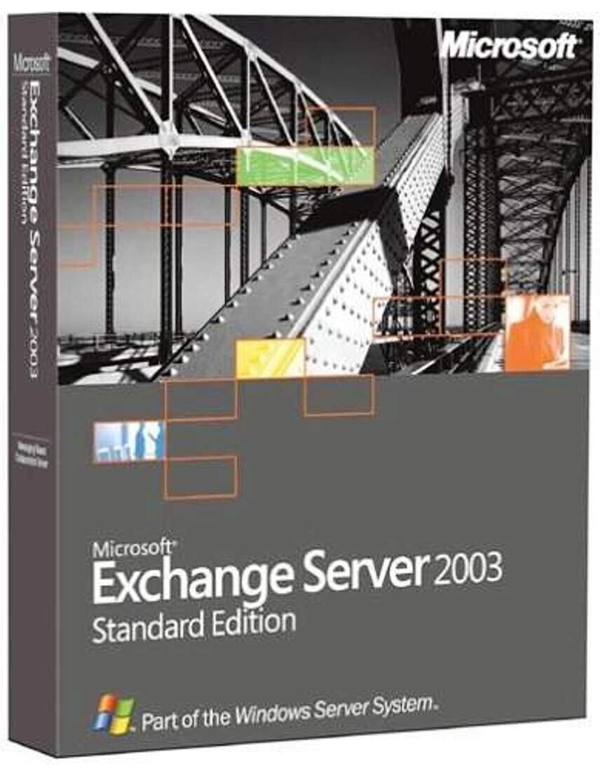 Microsoft Exchange Server Standard 2003 with SP2  w/ License = NEW =