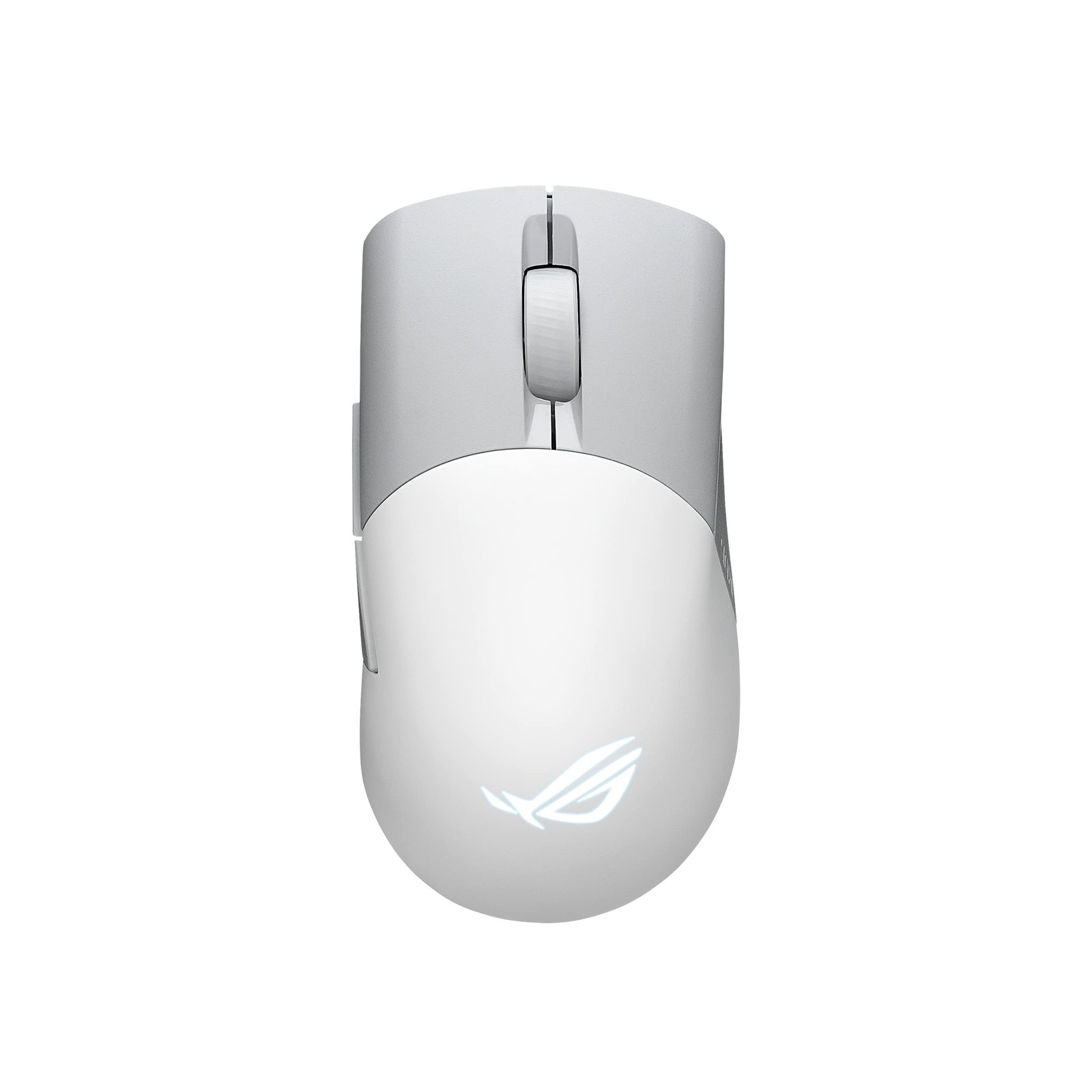 ASUS ROG Keris Wireless Aimpoint Gaming Mouse – Right-Handed Medium, White