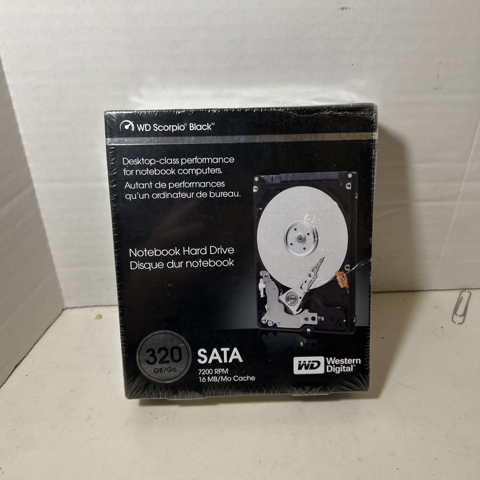 Western Digital Notebook Hard Drive 320 GB Scorpio Black WD3200KTRTL