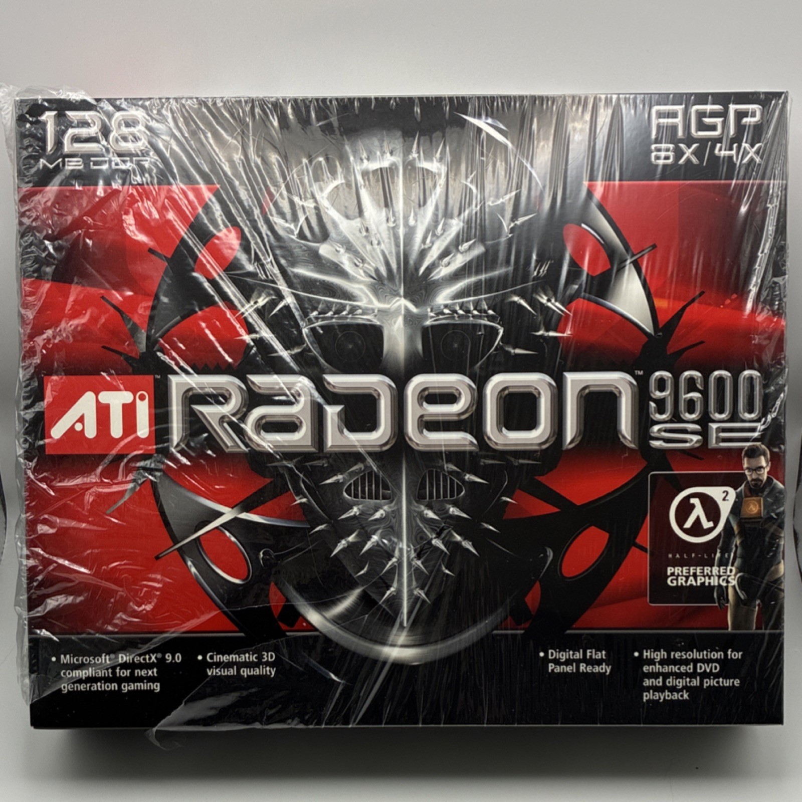 ATI Radeon 9600 SE 128MB AGP Open Box Complete CD Manual Shrink On Tested