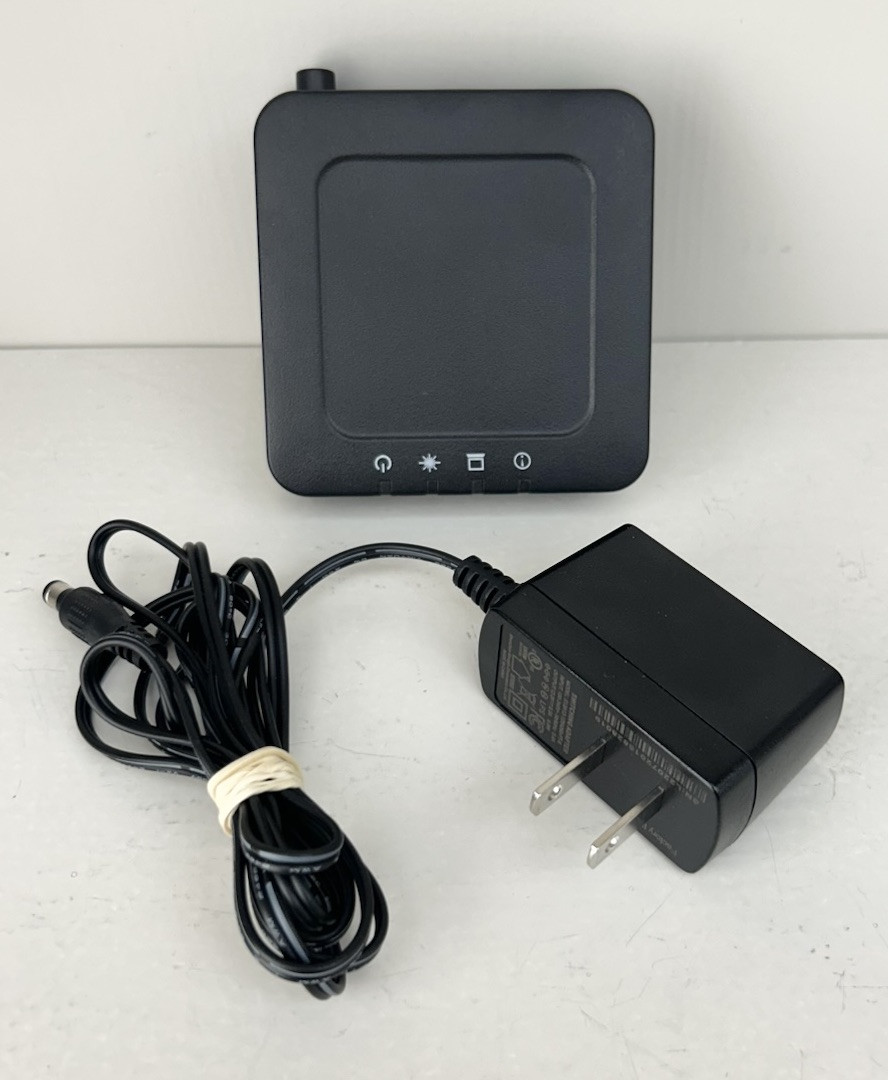 Adtran SDX611 1287933F1 GPON ONT Optical Terminal Black  w/ Power Cable