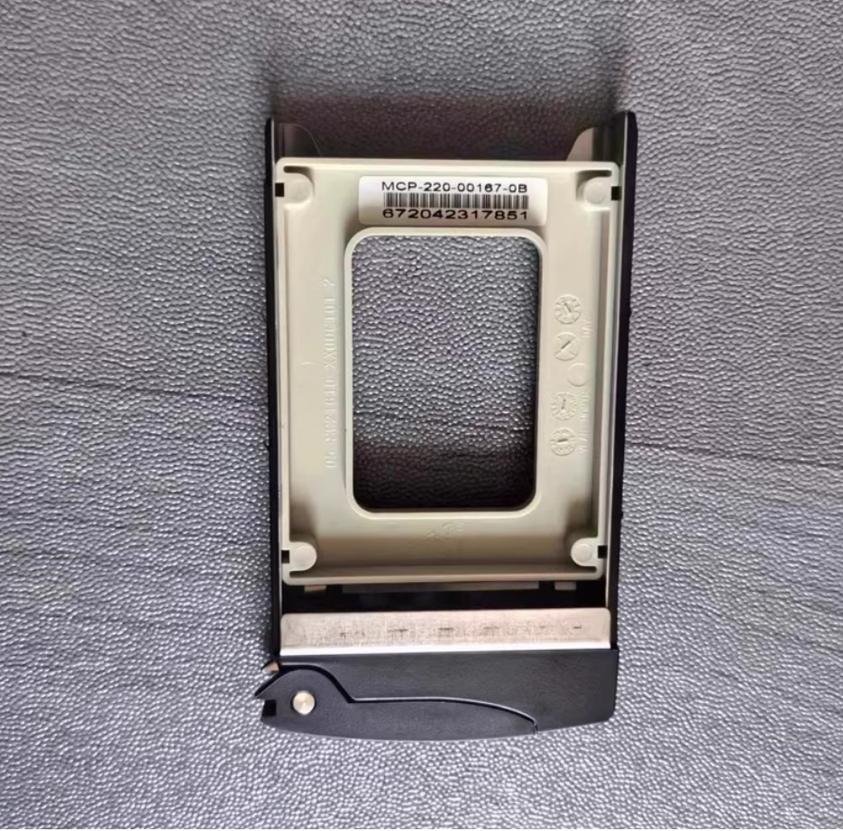 Used Supermicro (Gen 3) Tool-Less 2.5" NVMe Drive Tray caddy MCP-220-00167-0B