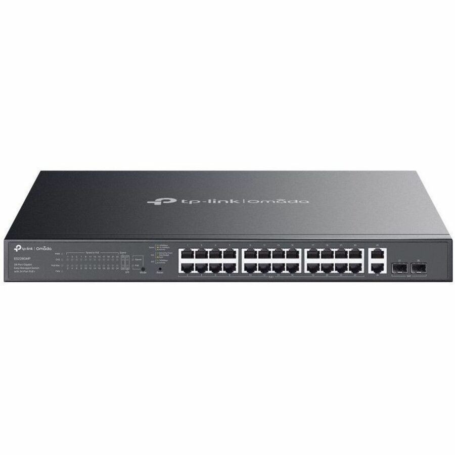 TP Link Omada ES228GMP Omada 28-Port Gigabit Easy Managed Switch with 24-Port