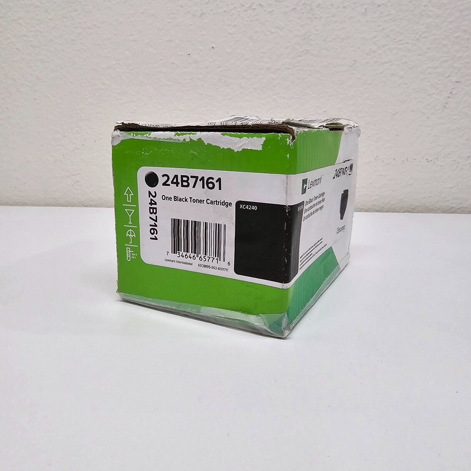Lexmark 24B7161 XC4240 BDS Toner Cartridge (Black) in Retail Packaging