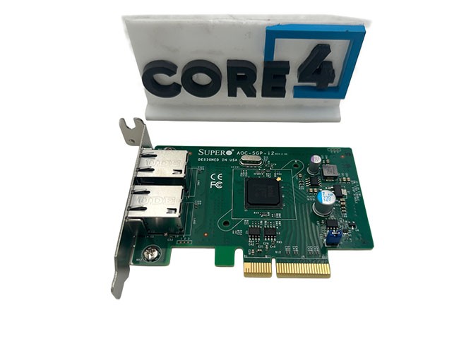 SUPERMICRO AOC-SGP-I2 DUAL PORT RJ-45 1G NETWORK ADAPTER