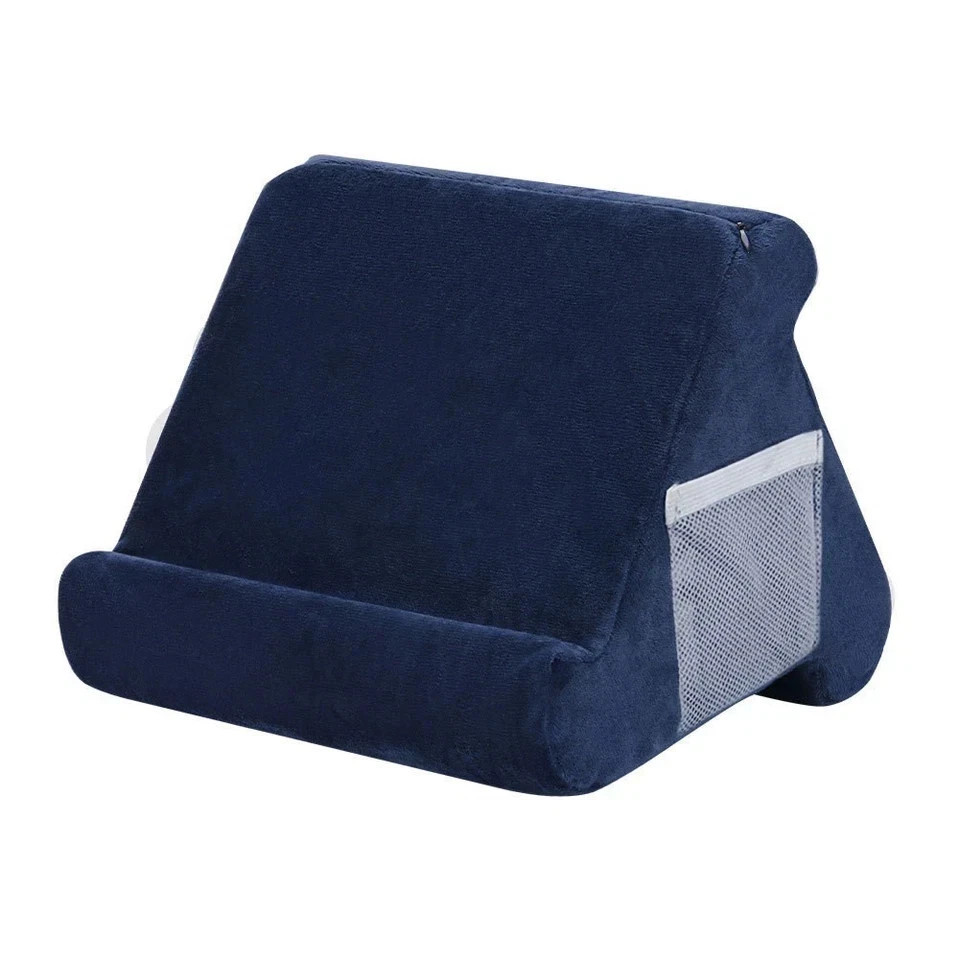 Multi-Angle Pillow for iPad Phone Tablet Read Holder Stand Foam Lap Rest Cushion