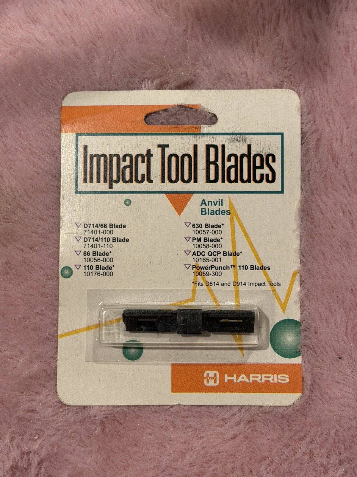 Harris Impact Tool Blade #66 Blade for D814 Punchdown/Termination Part 10057-000