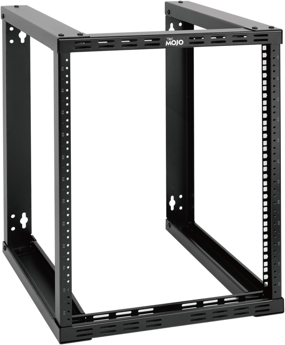 Tecmojo 12U Wall Mount Rack, Wall Mount Network Rack 15.8in Depth #2781C T5