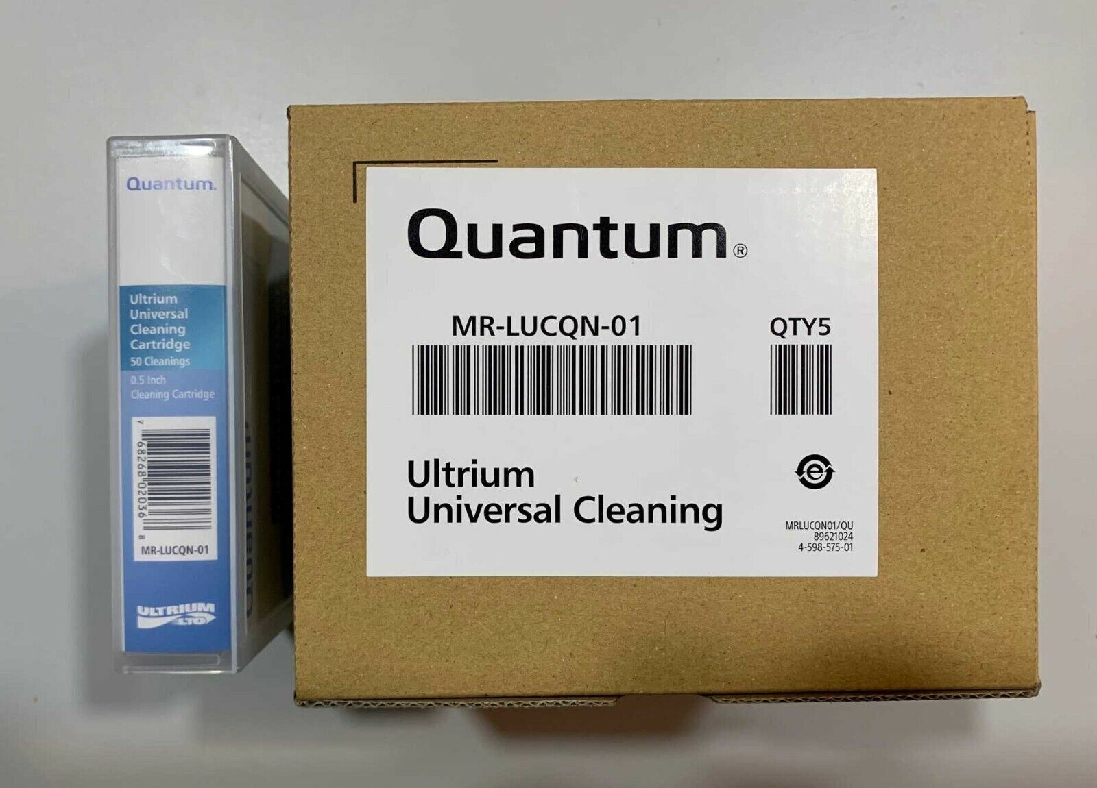 Quantum LTO Universal Cleaning Cartridge Drive Tape - Brand New-  (5 PK)