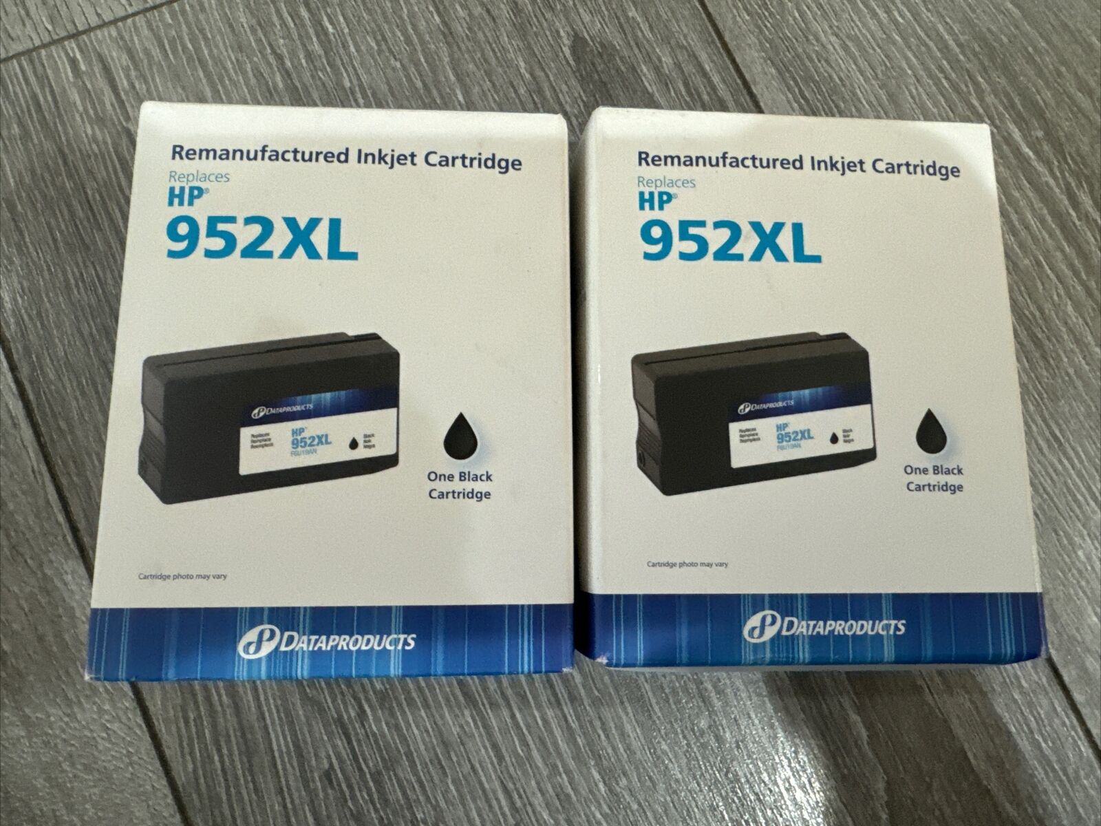 Lot of 2 - Dataproducts High Yield Black Ink Cartridge Compatible with HP 952XL