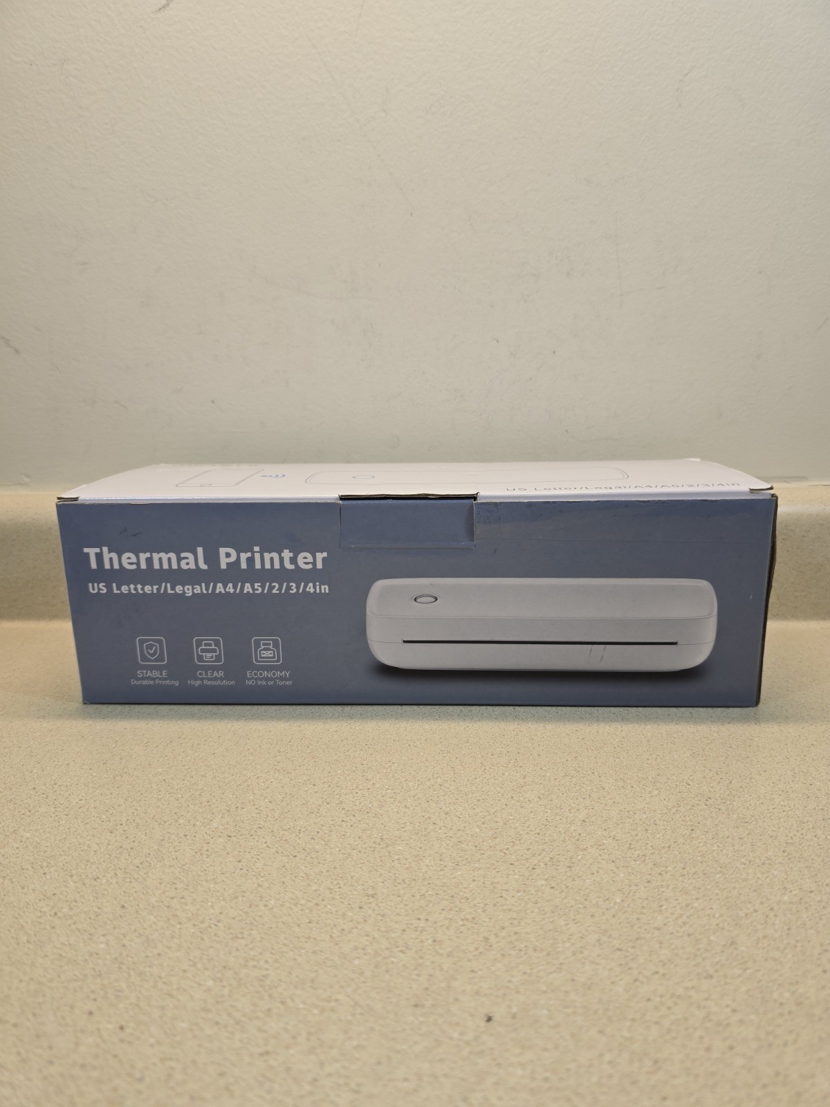 MinZhi Portable Thermal Printer A80 Wireless Printer