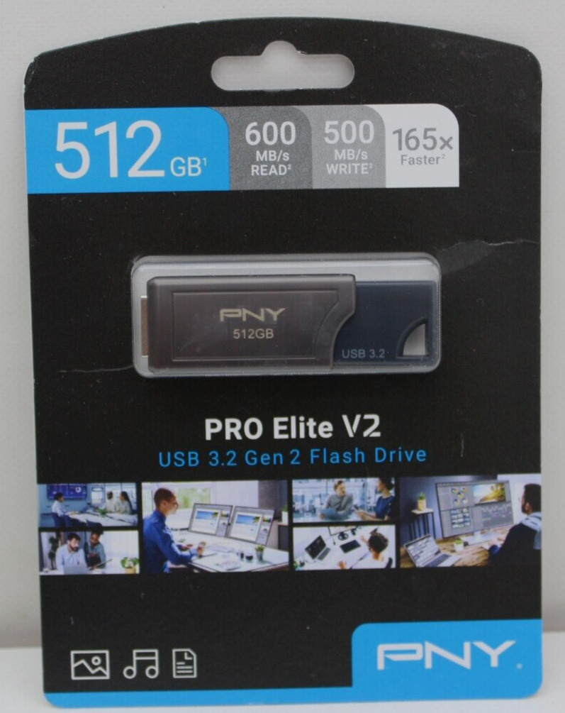 PNY 512GB Pro Elite V2 USB 3.2 Gen 2 Flash Drive (BRAND NEW)