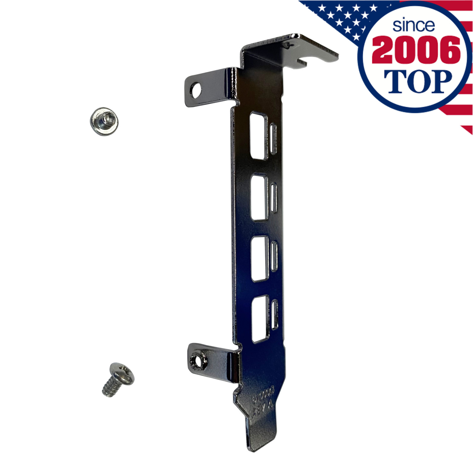 New Short Low Profile Bracket for AMD Radeon Pro WX3200 WX4100 US Stock
