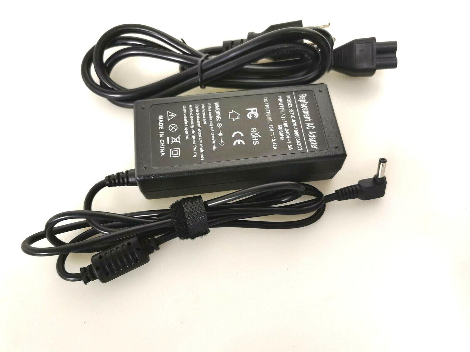 AC Adapter For ASUS K401 K401L K401LB Laptop 65W Charger Power Supply Cord