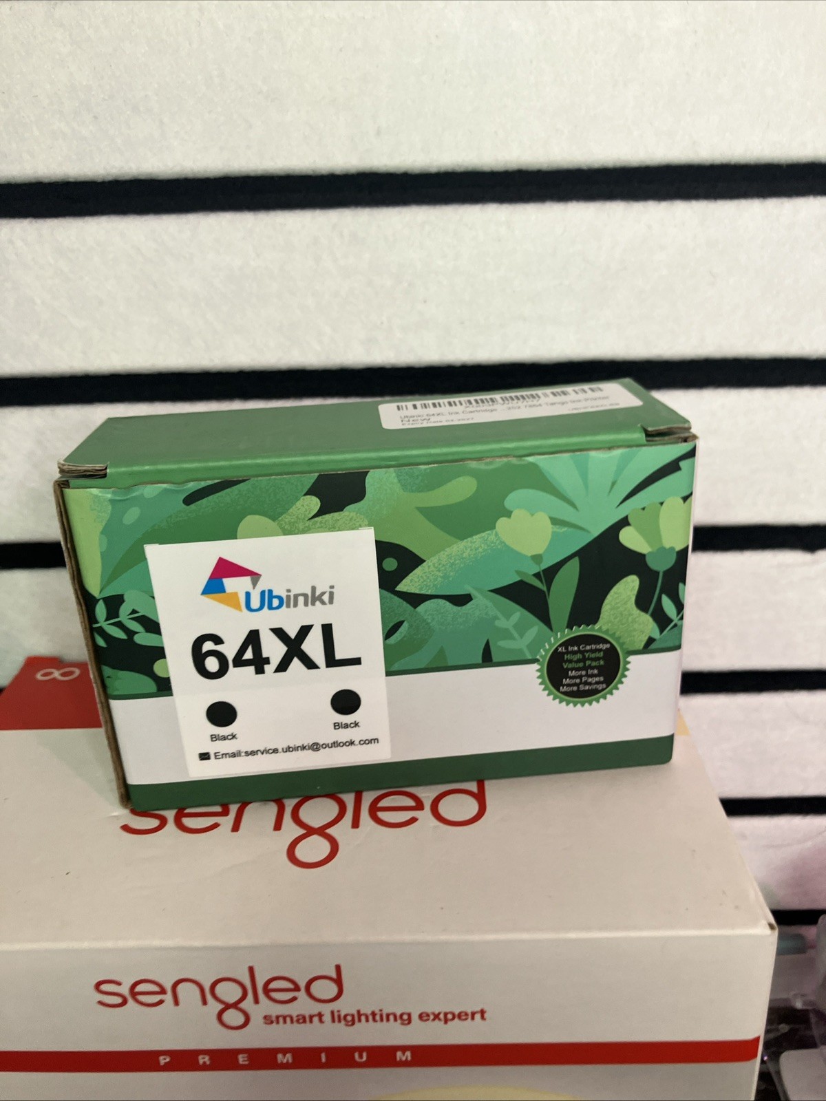 Uubinki 64XL Black Compatible Ink Cartridge for HP Inkjet Printers @I.Exp04/2027