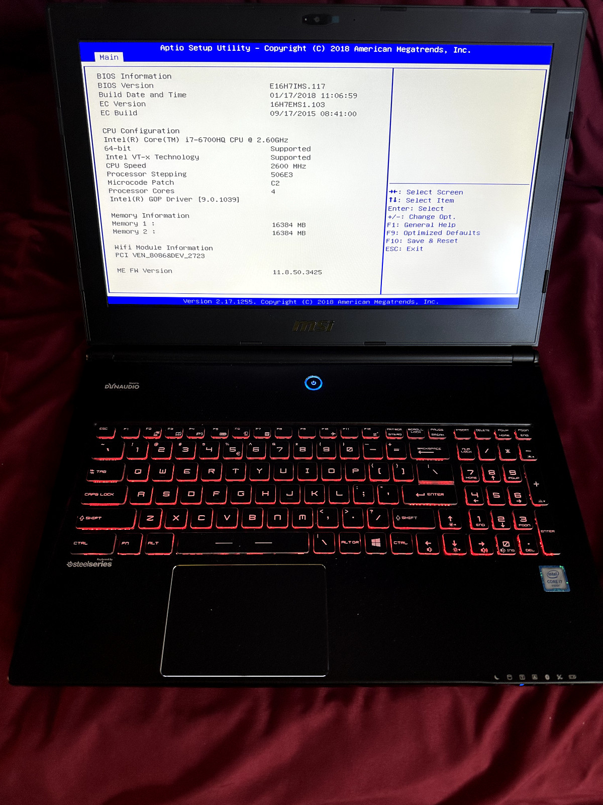 USED MSI GS60 GHOST PRO LAPTOP VERY GOOD CONDITION, ORIGINAL BOX, CHARGER