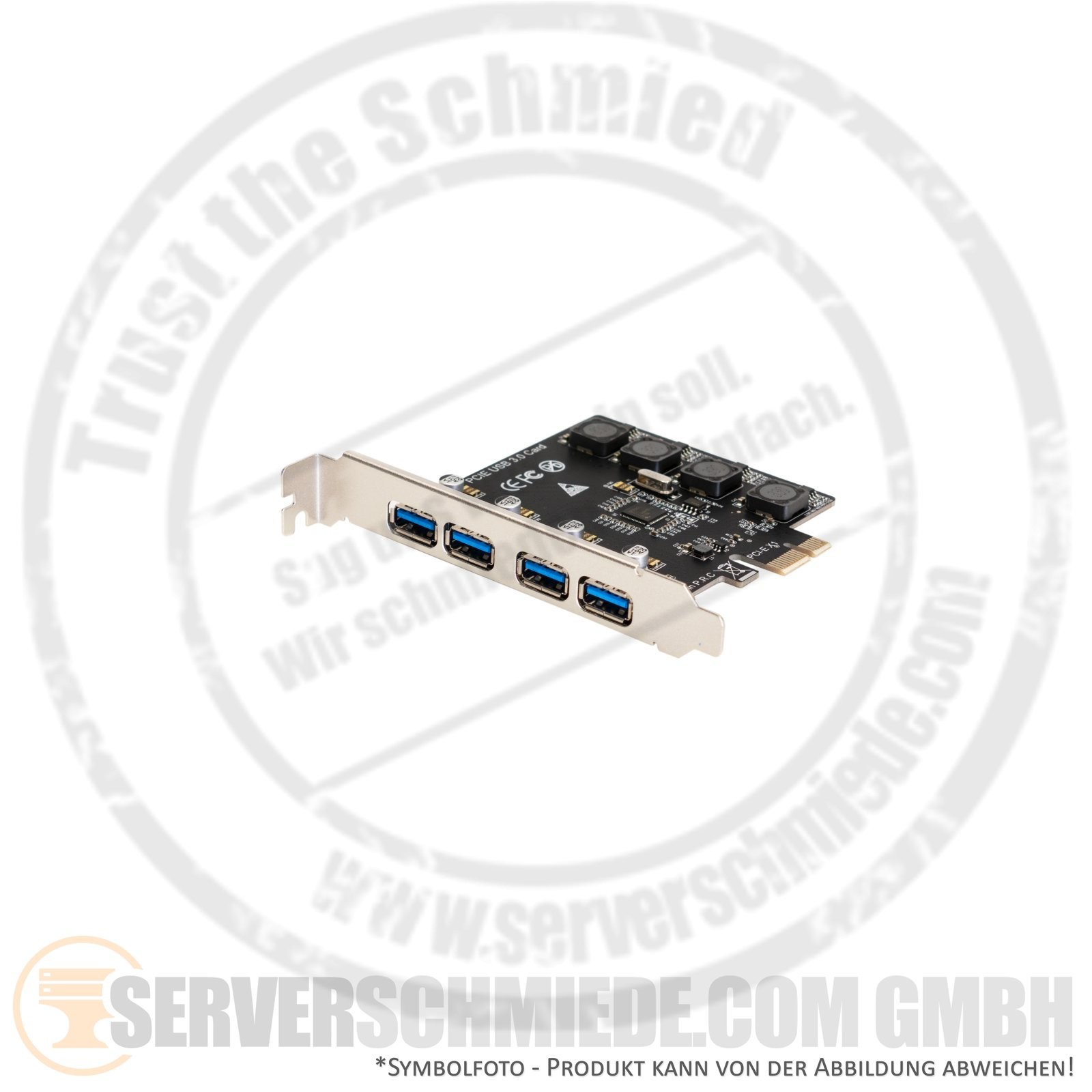 Delock PCIe x1 3.2 Gen1 4x External USB 3.2 Type-A Controller 90509