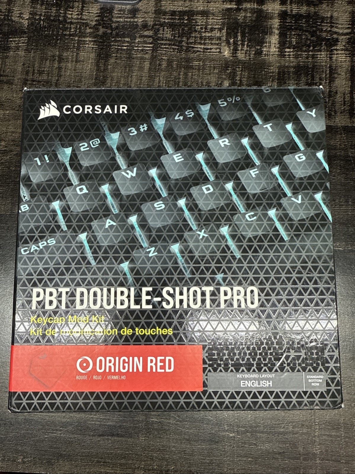 Corsair PBT Double-shot Pro Origin Red