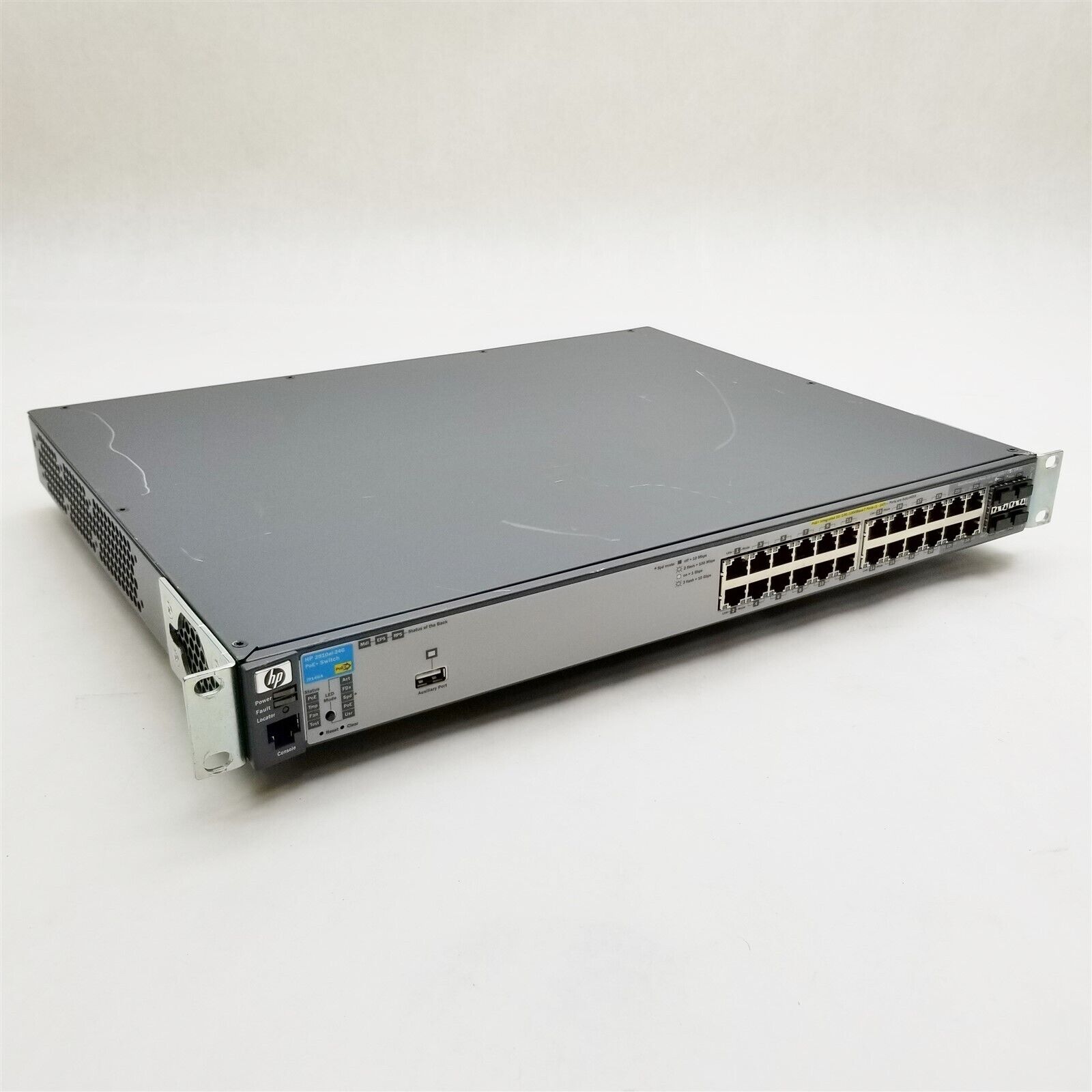 HP ProCurve 2910al-24G PoE+ J9146A 24-Port PoE+ Gigabit Managed Network Switch