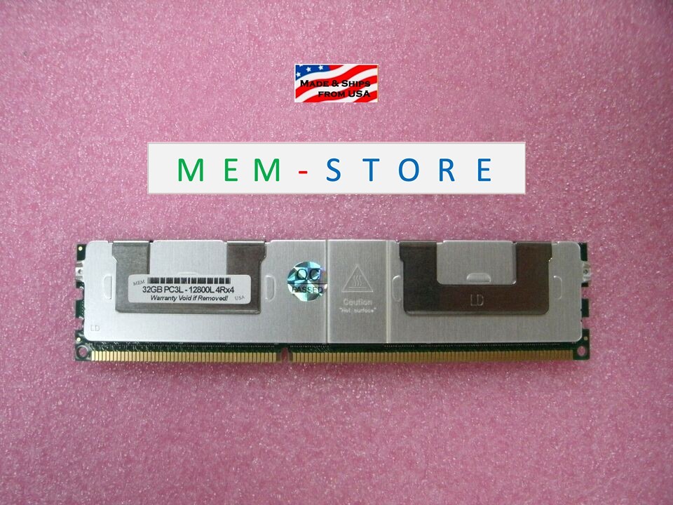UCS-ML-1X324RY-A 32GB DDR3L-1600 PC3L-12800 LRDIMM Memory UCS B200 M3, C240 M3
