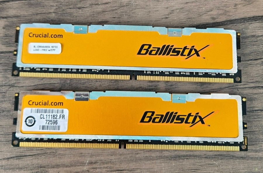 Crucial Ballistix BL12864AA804.16FD3 Ram Memory R1