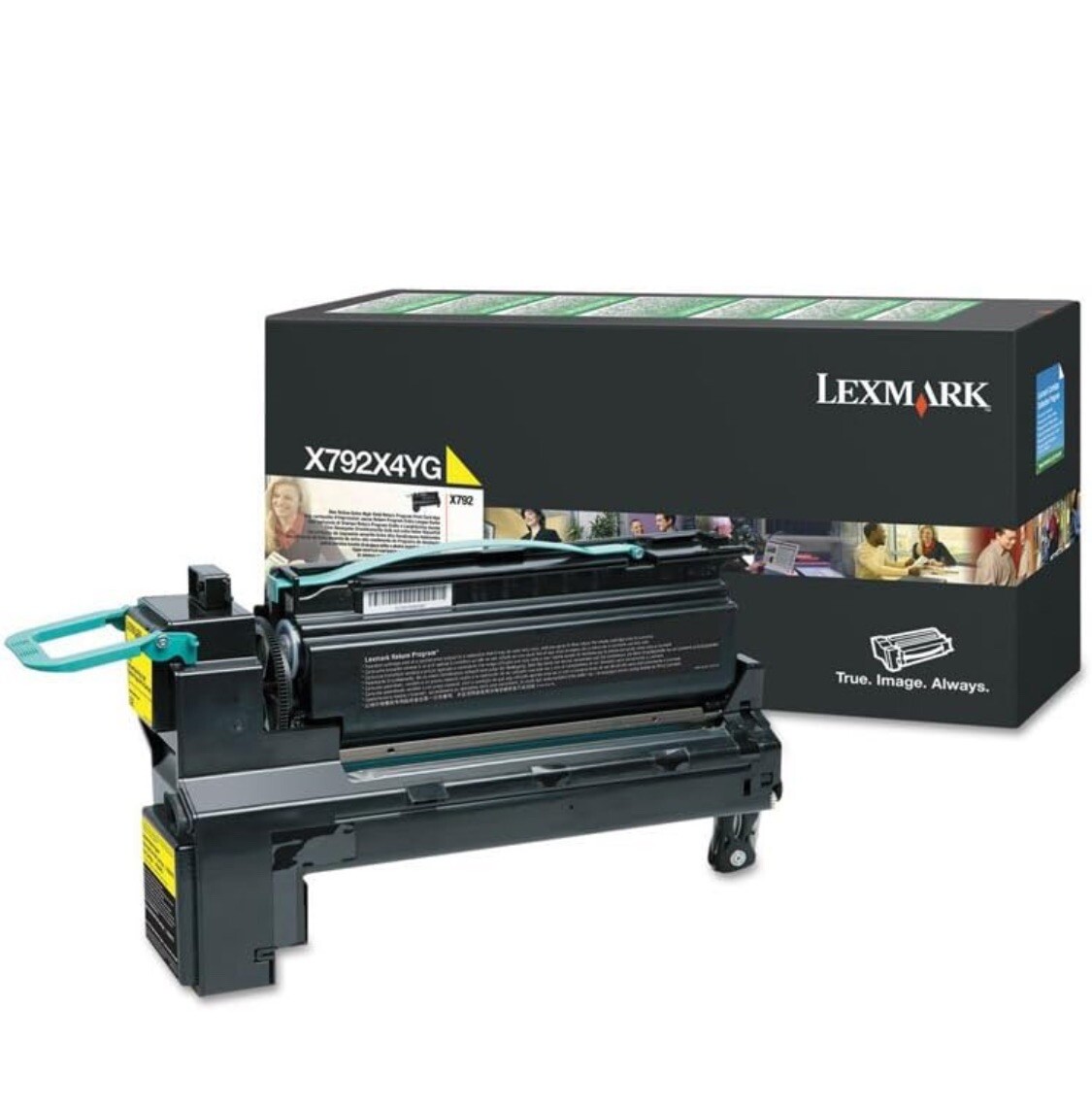 Lexmark X792X4YG YELLOW High-Yield Toner Genuine Sealed