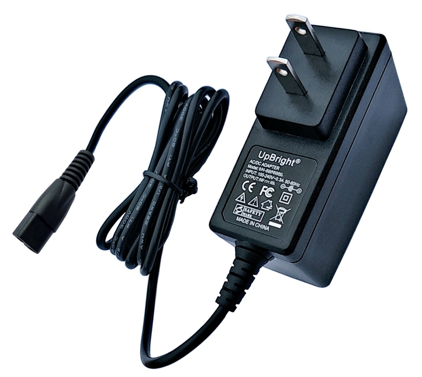 2-Prong AC Adapter For OUCAXIA Y50S Cordless Robotic Pool Vacuum Floor Cleaner