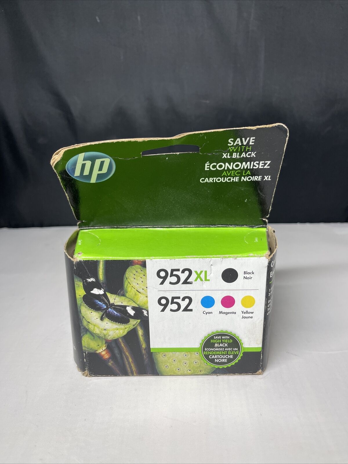 HP 952XL/952 Multi-Color Ink Cartridge Set Retail Box EXPIRED 11/2020