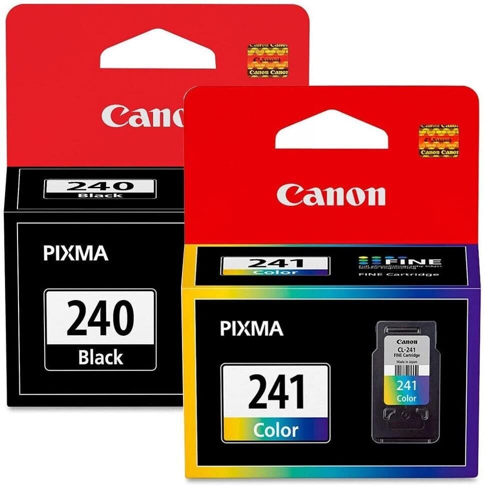 Genuine Canon PG-240 CL-241 Black Color Ink Cartridge for MG3620 3120 3220