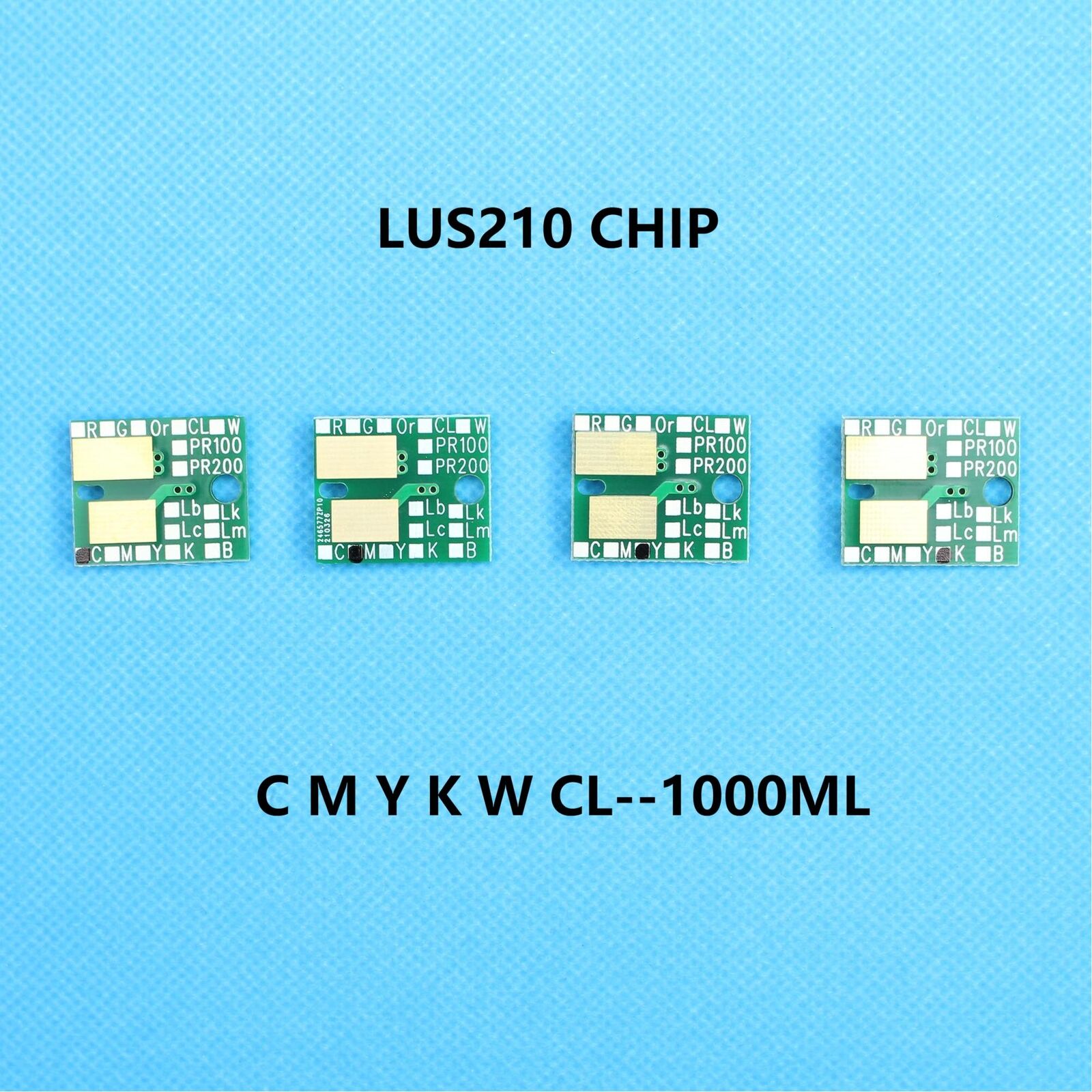 1000ml 6PC  Chip LUS210 UV Ink Chip for Mimaki UJV100-160 Printer