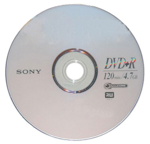25 SONY Blank 16X DVD+R Plus R Logo Branded 4.7GB Disc in Paper Sleeves