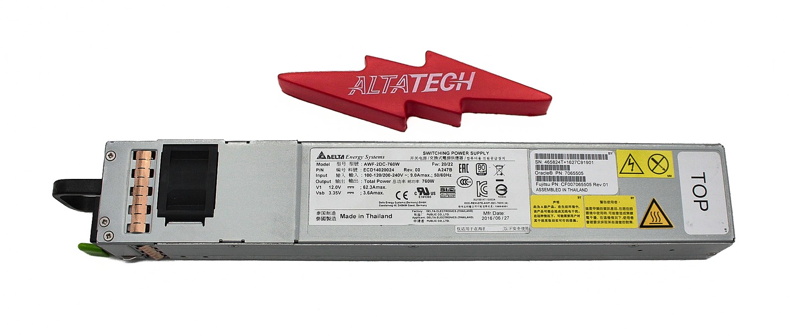 Oracle 7065505 760W AC Power Supply