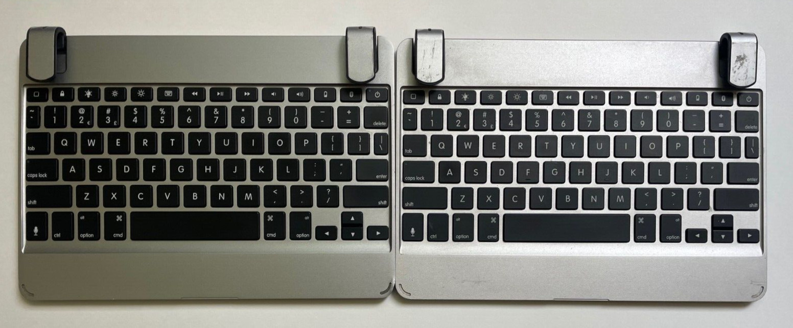 Lot of 2 BRYDGE 9.7 Keyboard Case For iPad Air 1/2), Pro 9.7" - BRY1012 For Part