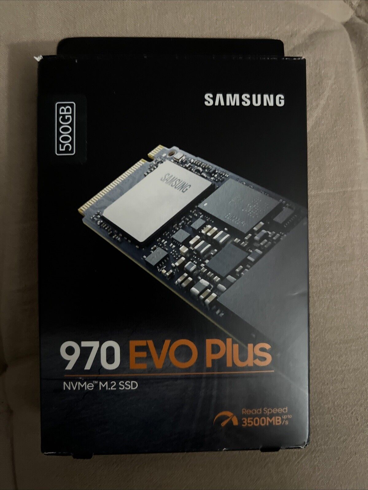Samsung 970 EVO Plus NVMe M.2 500 GB Internal SSD (MZ-V7S500B/AM)