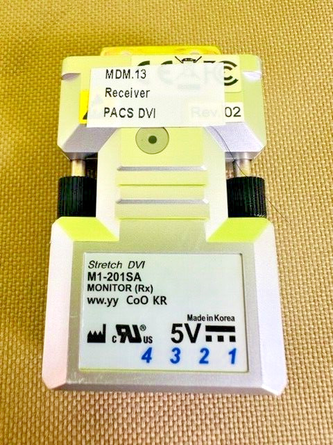 OPTICIS M1-201SA (RX) 4 FIBER DETACHABLE OPTICAL DVI MODULE  (B589)