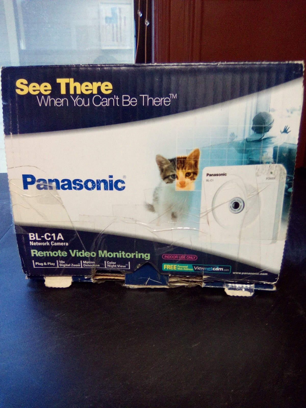 Panasonic BL-C1A WIRELESS Remote Video Monitoring Network Camera -