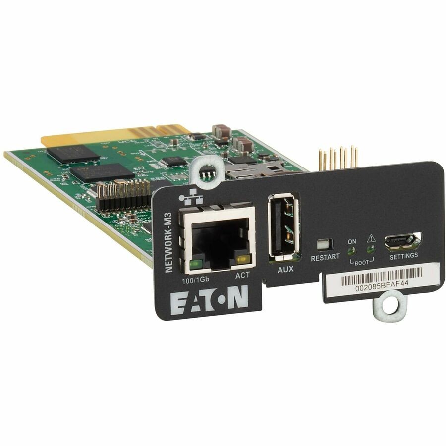 Eaton Cybersecure Gigabit NETWORK-M3 Card for UPS and PDU NETWORKM3