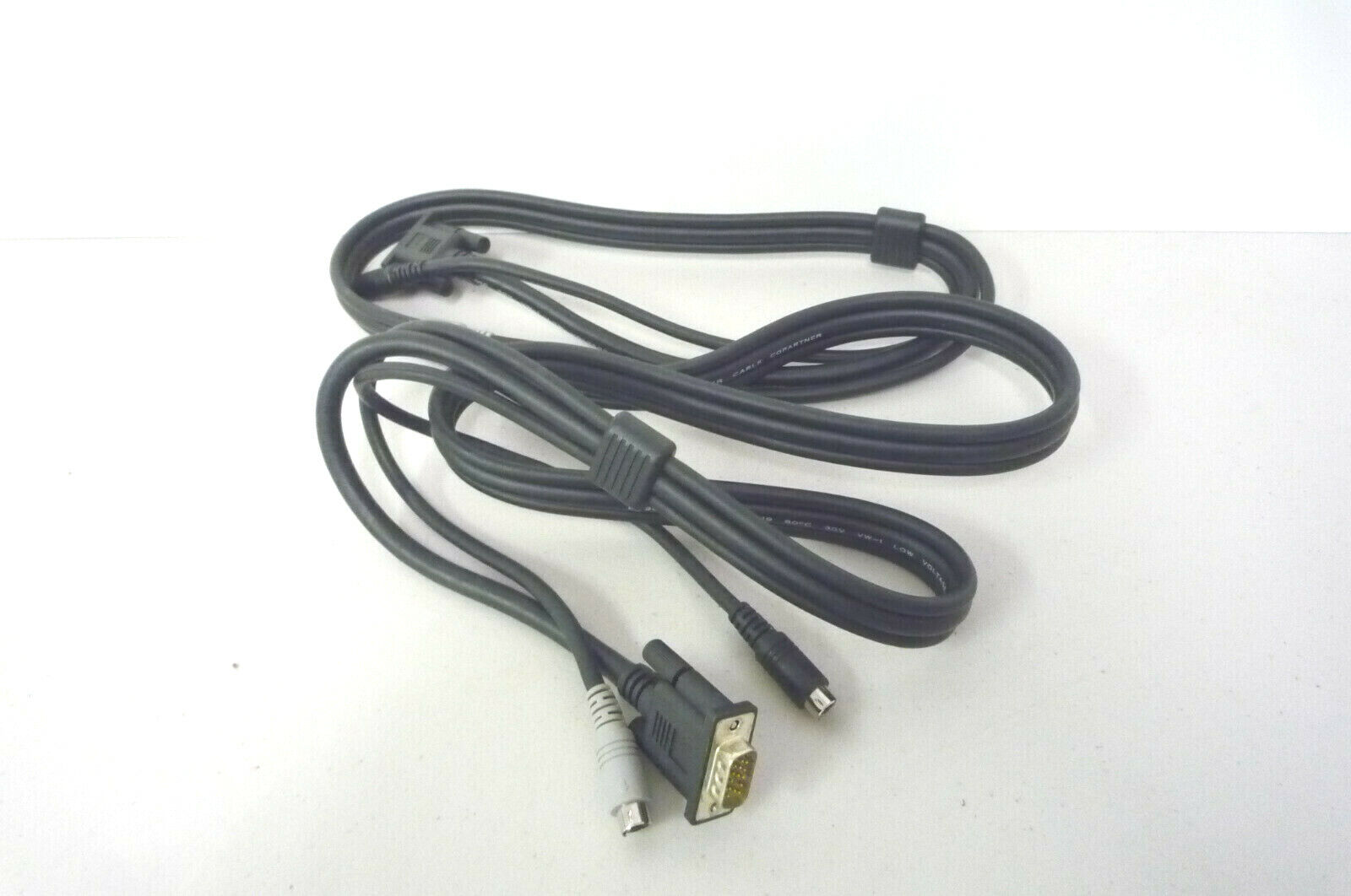 E119932  Low Voltage AWM 2919 VGA PS2 computer cable 6 Feet Long