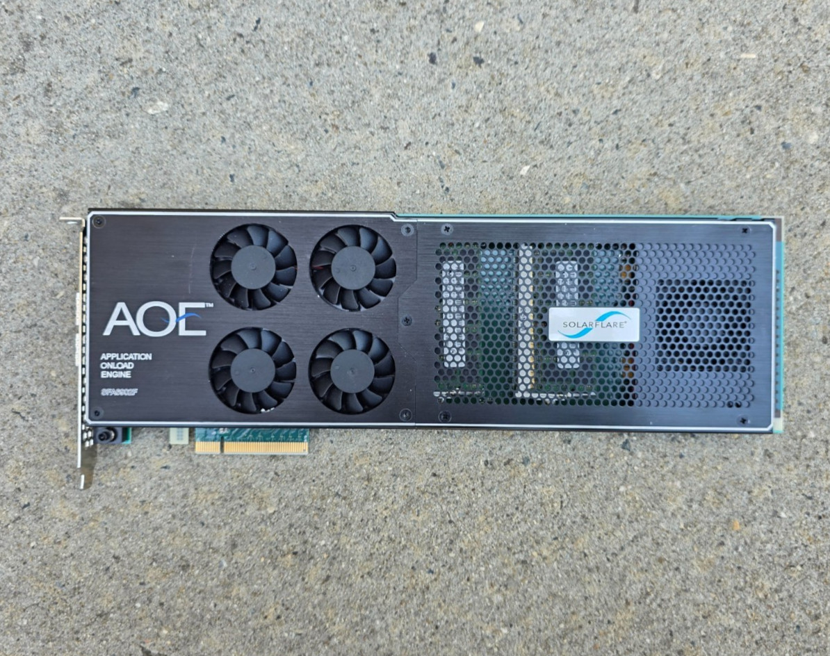 Solarflare AOE Application Onload Engine SFA6902F