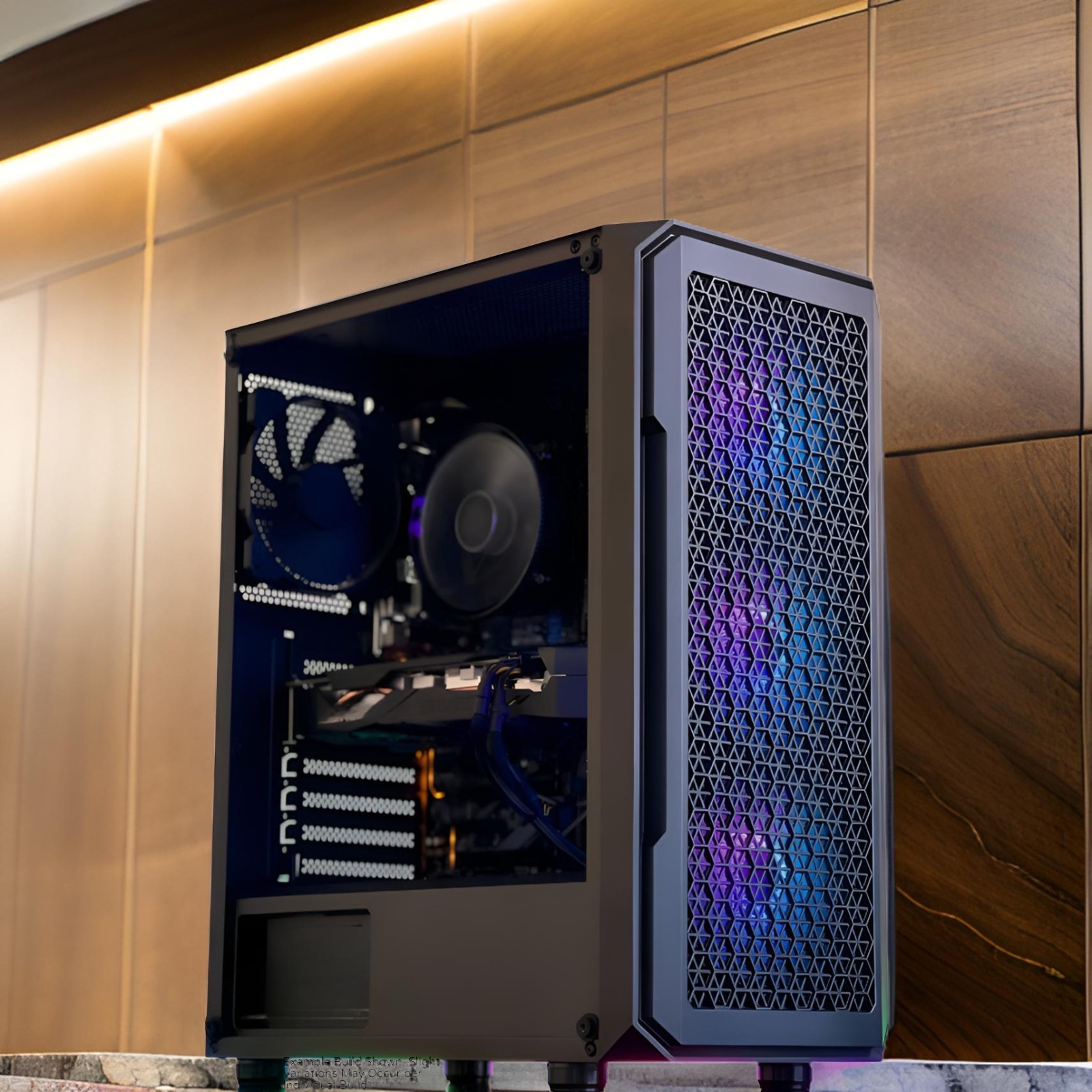 Gaming PC Editing Computer RTX 5060 GPU AMD RYZEN Six Core SSD Windows 11 PRO