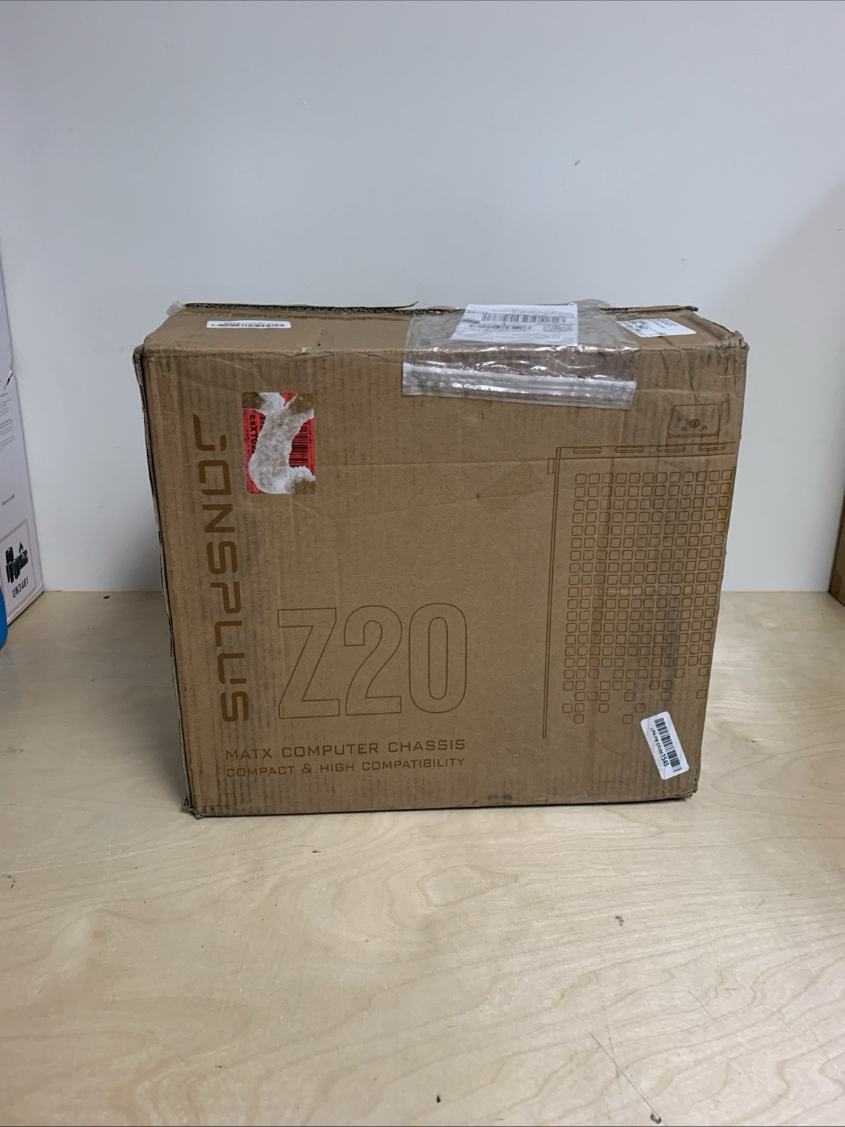 /JONSPLUS Z20 White Micro-Atx Mini Tower Pc Case