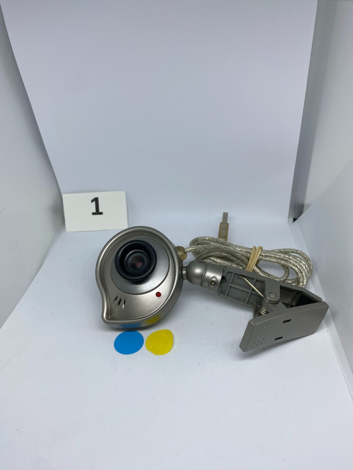 Vintage GE HO98063 Easy Cam Plus Web Cam For PC Microsoft Windows XP USB HD