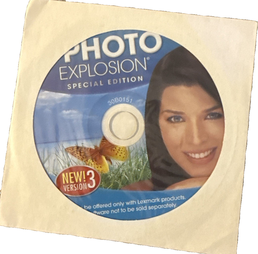 Photo Explosion Special Edition PC Cd Rom