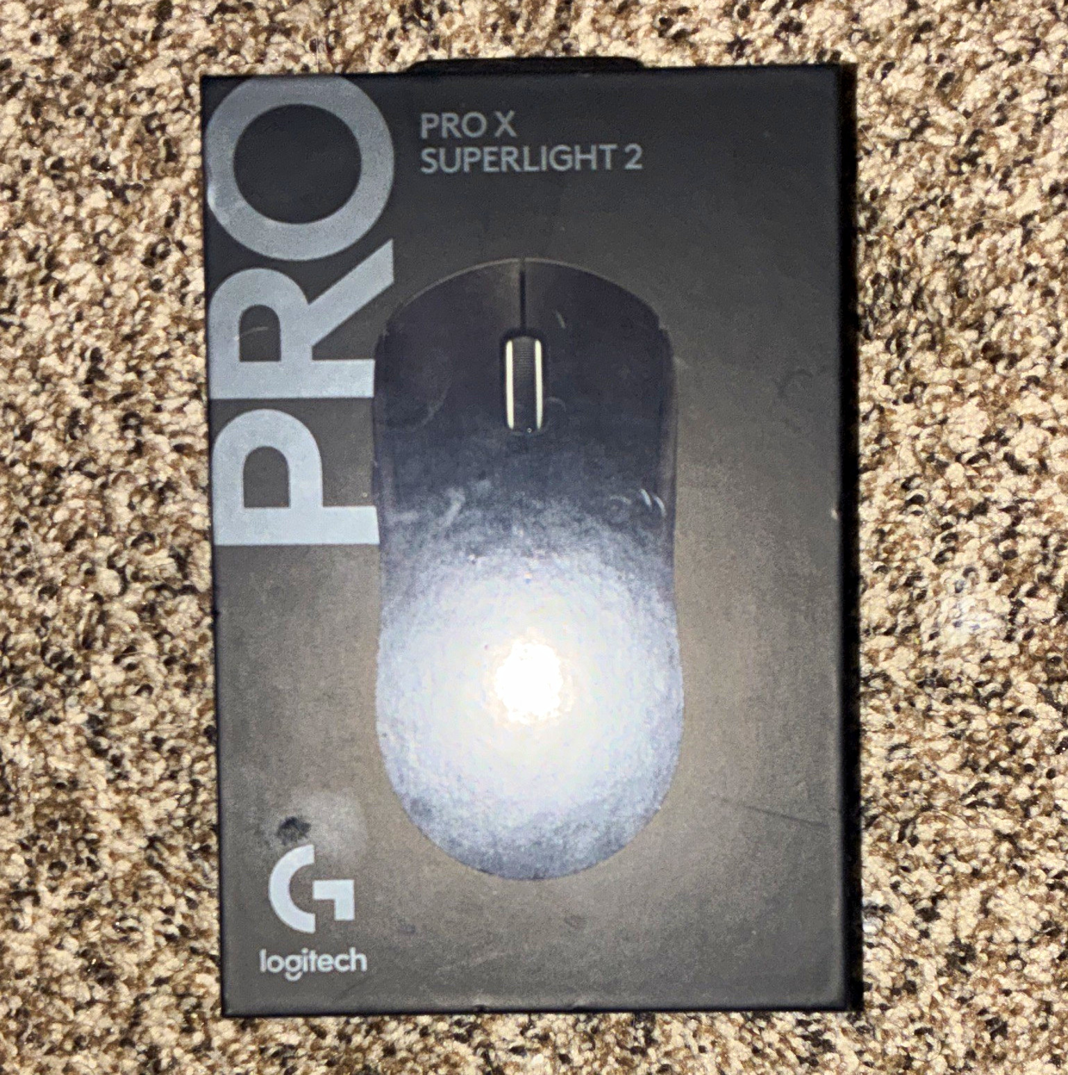Logitech PRO X SUPERLIGHT 2 Wireless Gaming Mouse Black 32000 DPI 910-006628